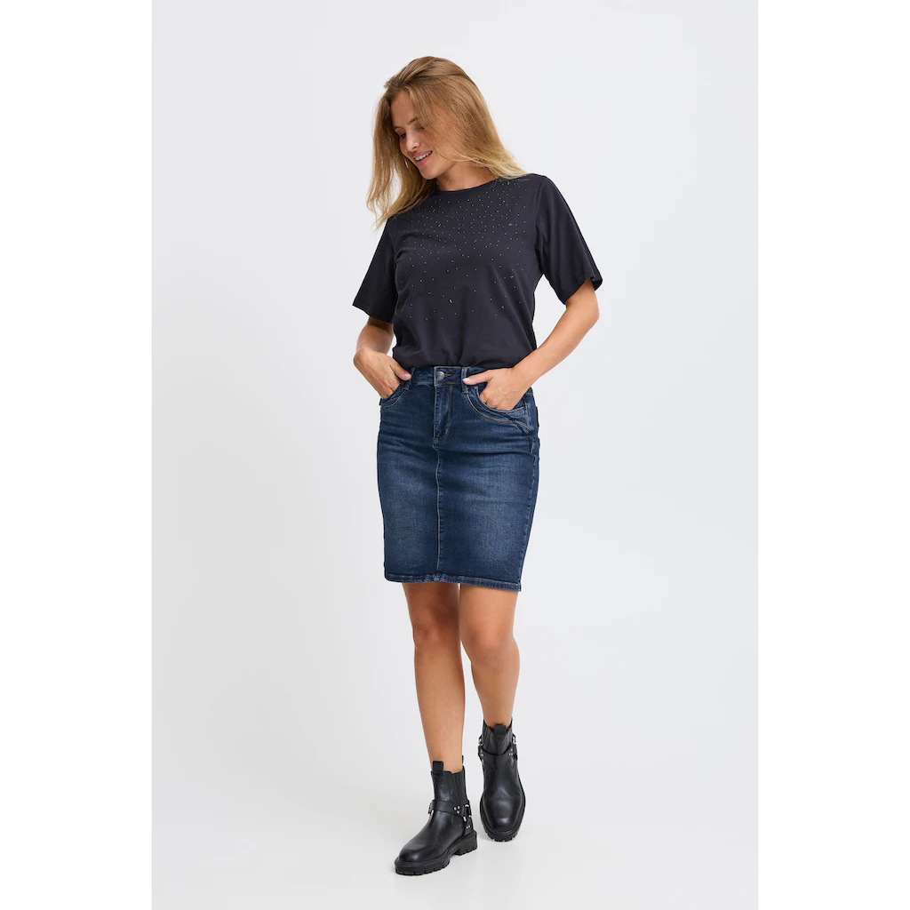 Pulz Jeans Jeansrock »Jeansrock PZKAROLINA HW Skirt« Riesige Ersparnisse