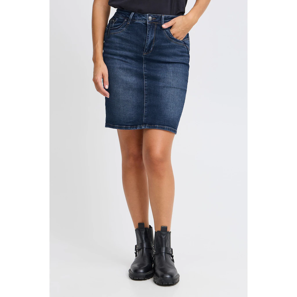 Pulz Jeans Jeansrock »Jeansrock PZKAROLINA HW Skirt« Riesige Ersparnisse