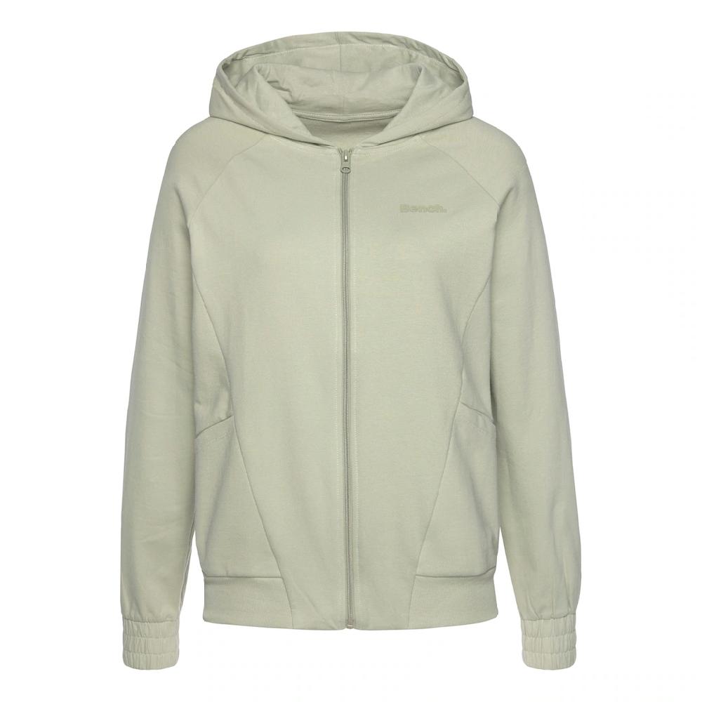 Bench. Loungewear Kapuzensweatjacke mit sportlichen Teilungsnähten Loungeanzug Super Sparpreis