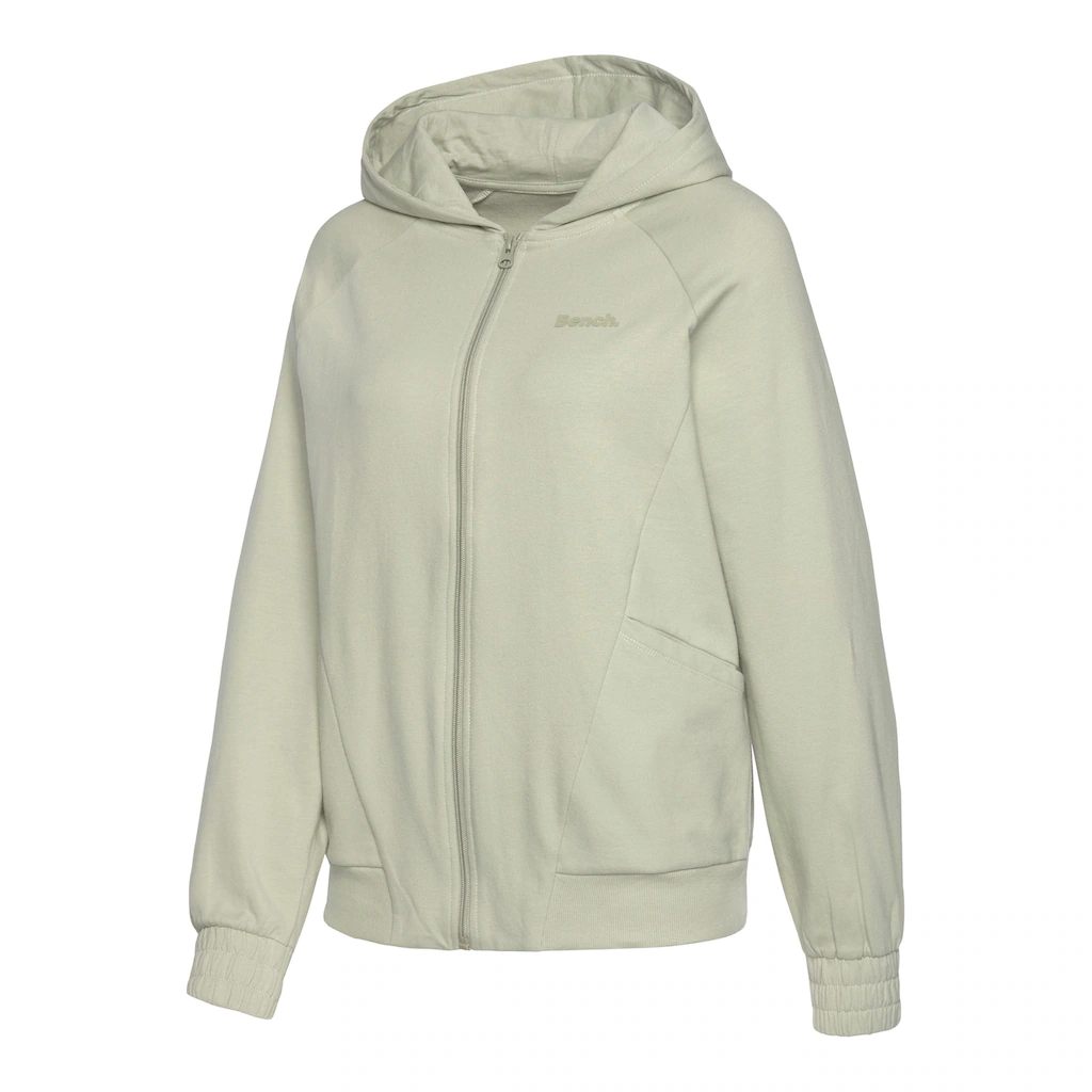 Bench. Loungewear Kapuzensweatjacke mit sportlichen Teilungsnähten Loungeanzug Super Sparpreis