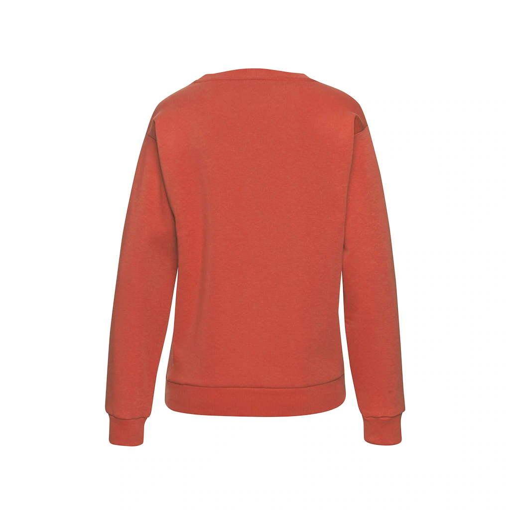 LASCANA Sweatshirt Loungehirt mit Herz-Leo-Druck Loungewear Kostenlose Rückgabe