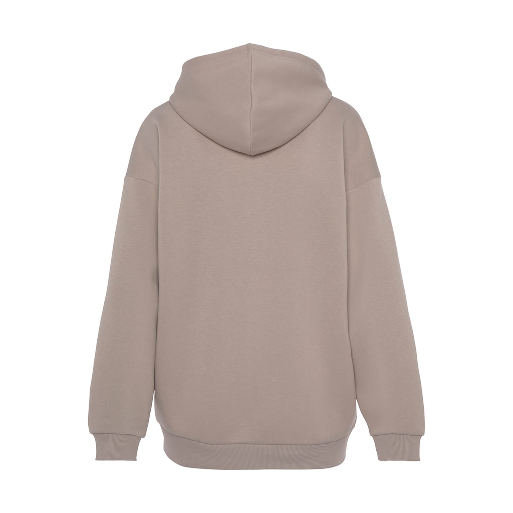 LASCANA Kapuzensweatjacke mit seitlichen Taschen und Innen angeraut Loungewear JETZT KAUFEN