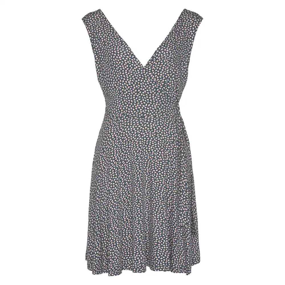 s.Oliver Strandkleid mit zartem Blumenprint und Bindeband Wickelkleid Sommerkleid Bis zu 65% Rabatt
