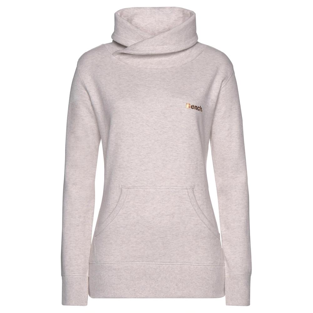 Bench. Loungewear Longsweatshirt mit Stehkragen in Layeroptik und Kängurutasche Loungewear Bis zu 55% Rabatt