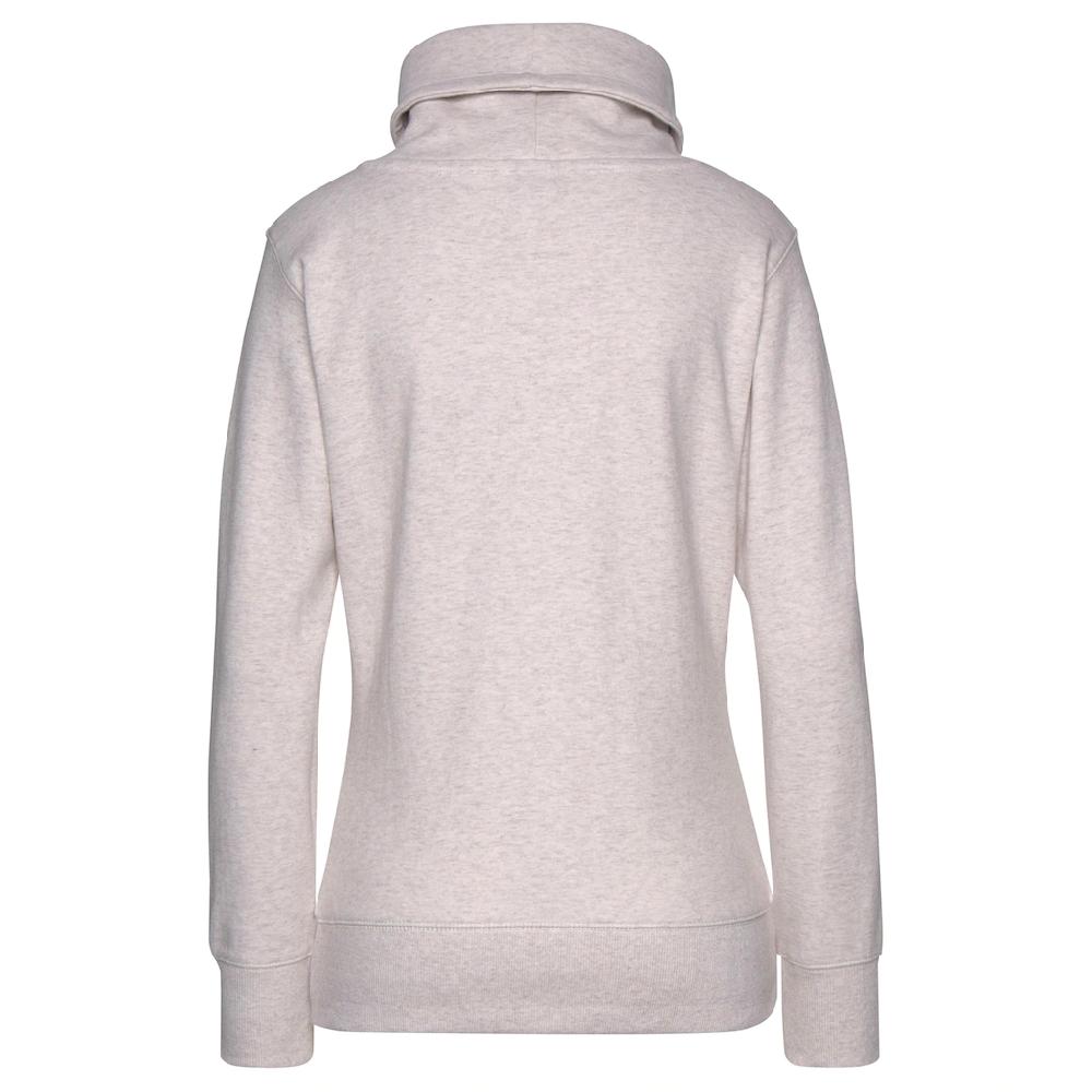 Bench. Loungewear Longsweatshirt mit Stehkragen in Layeroptik und Kängurutasche Loungewear Bis zu 55% Rabatt