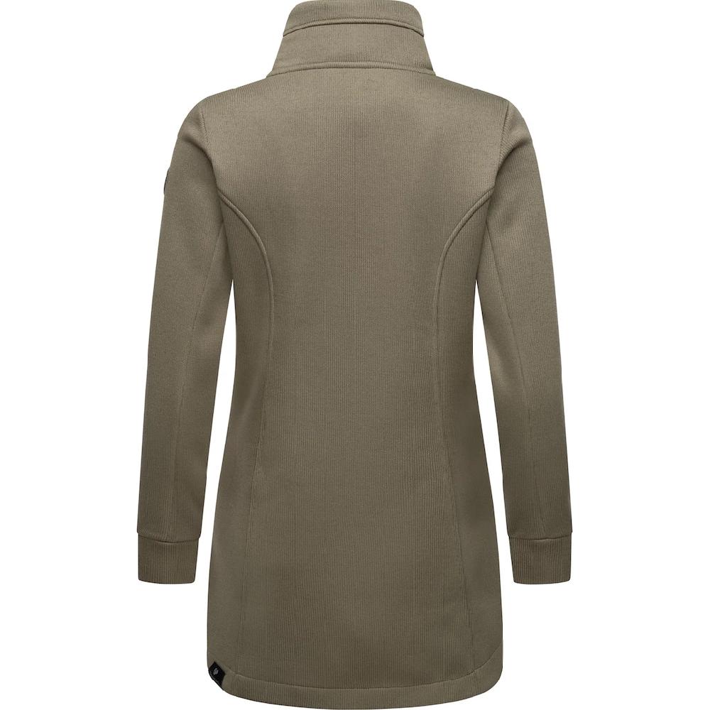 Ragwear Sweatjacke »Letrice Bonded« Elegante Zip-Jacke mit hohem Kragen in Feinstrickoptik Begrenzt auf 3 Tage