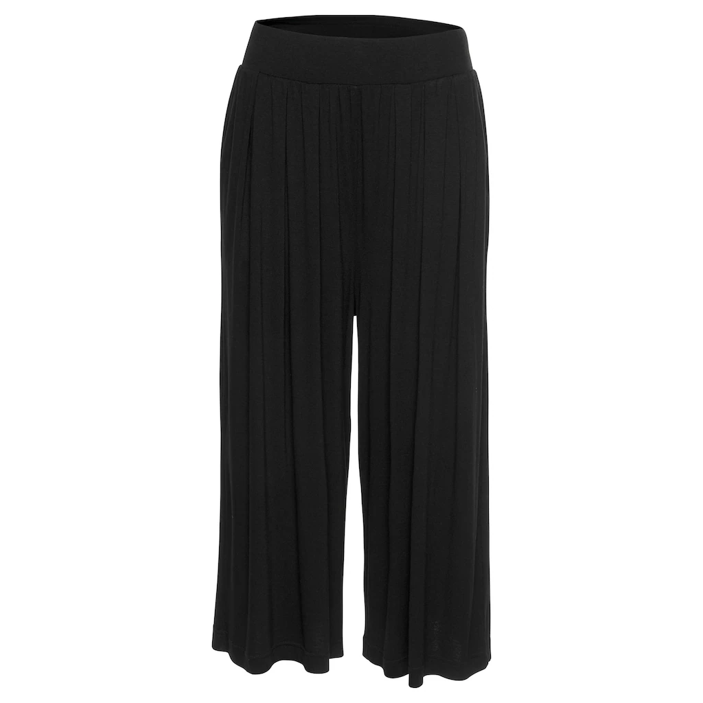 LASCANA Culotte mit extra-weitem Bein und Taschen bequeme Jerseyhose zollfrei