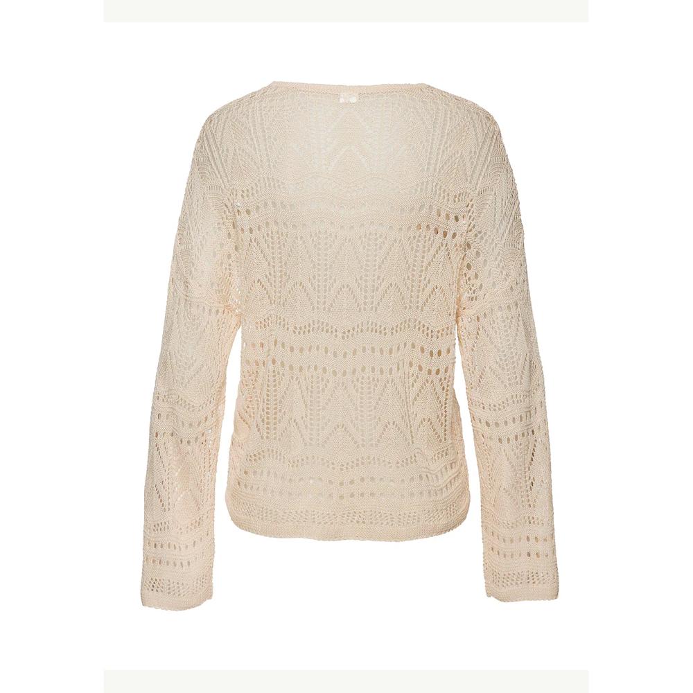 s.Oliver Strandpullover mit semi-transparentem Ajourmuster sommerlicher Strickpullover Fabrikverkauf