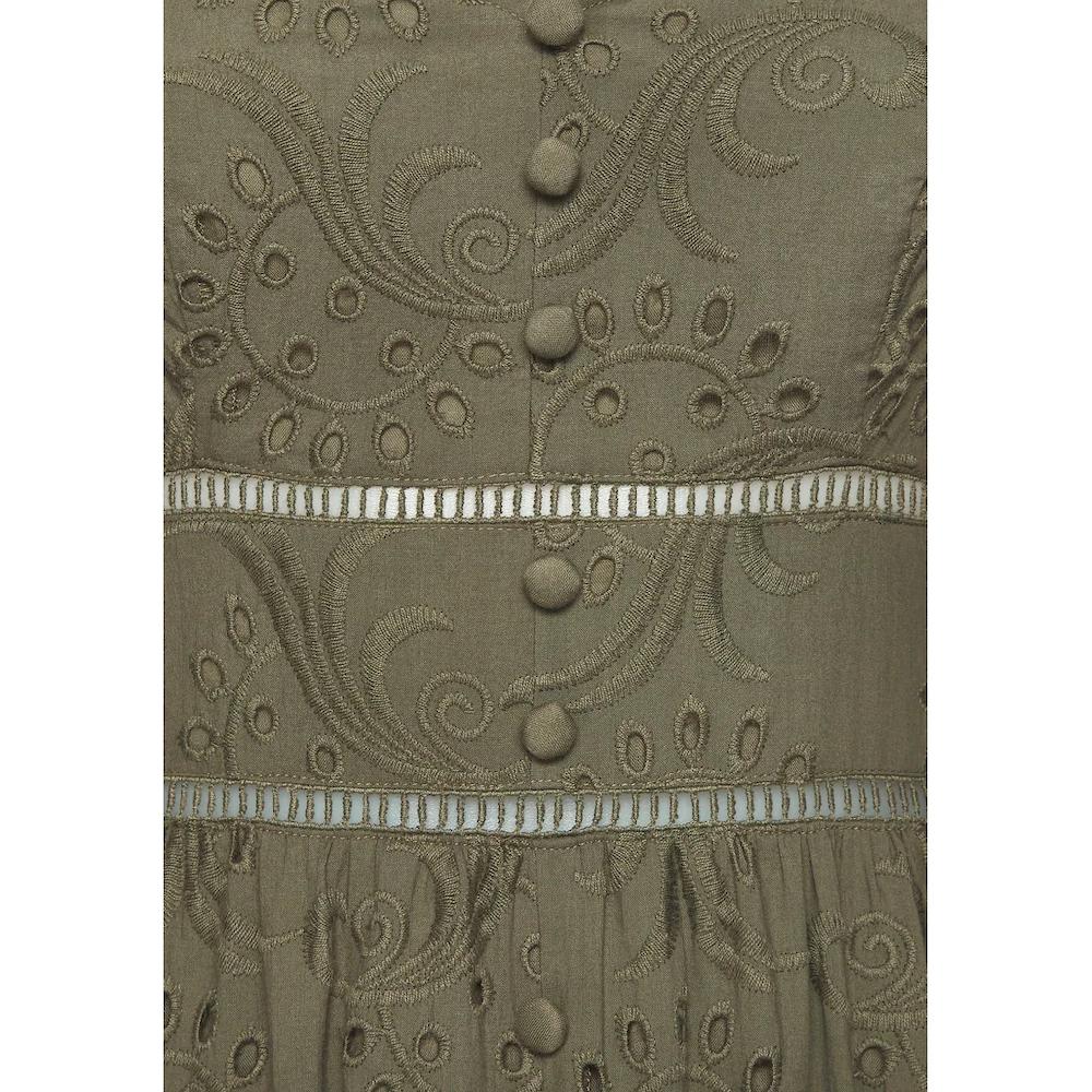 LASCANA Midikleid mit sommerlicher Lochstickerei Versandkostenfrei