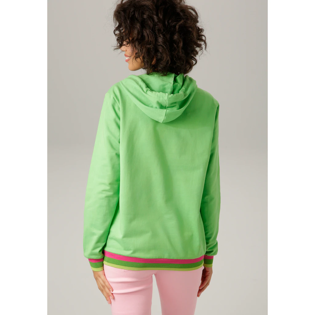 Aniston CASUAL Sweatshirt mit "ENJOY"-Schriftzug Weihnachtsangebot