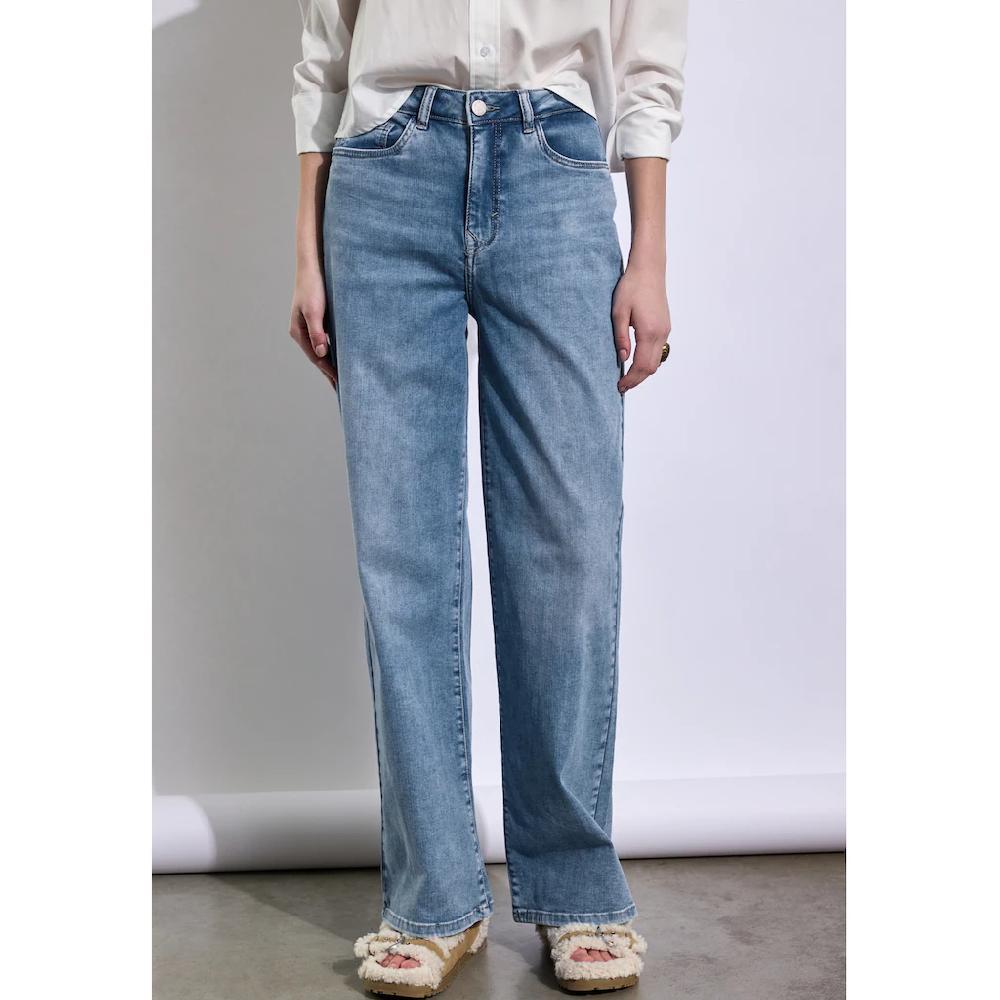 STREET ONE STUDIO Loose-fit-Jeans im Loose Fit Top Angebot