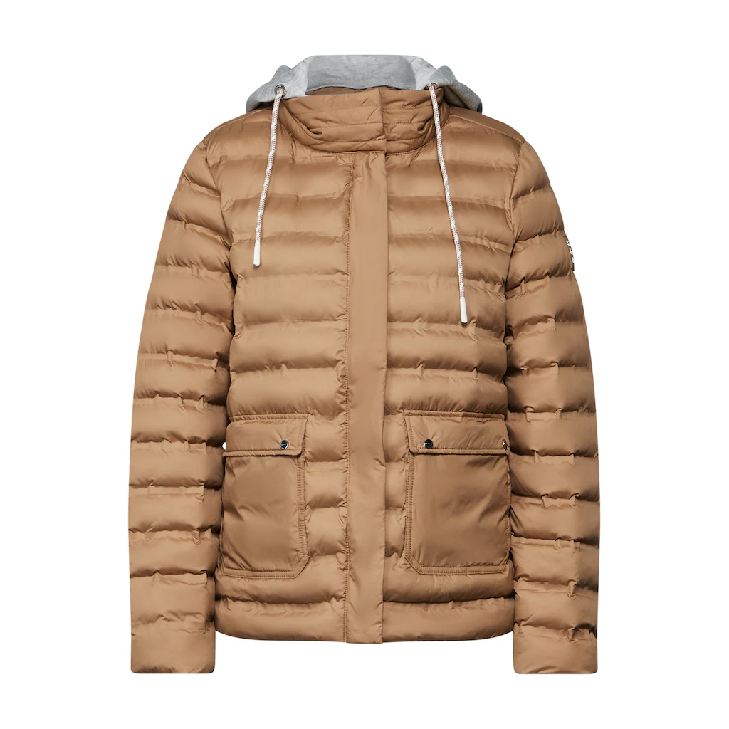 STREET ONE Steppjacke mit Kapuze mit Knopfleiste Online Outlet