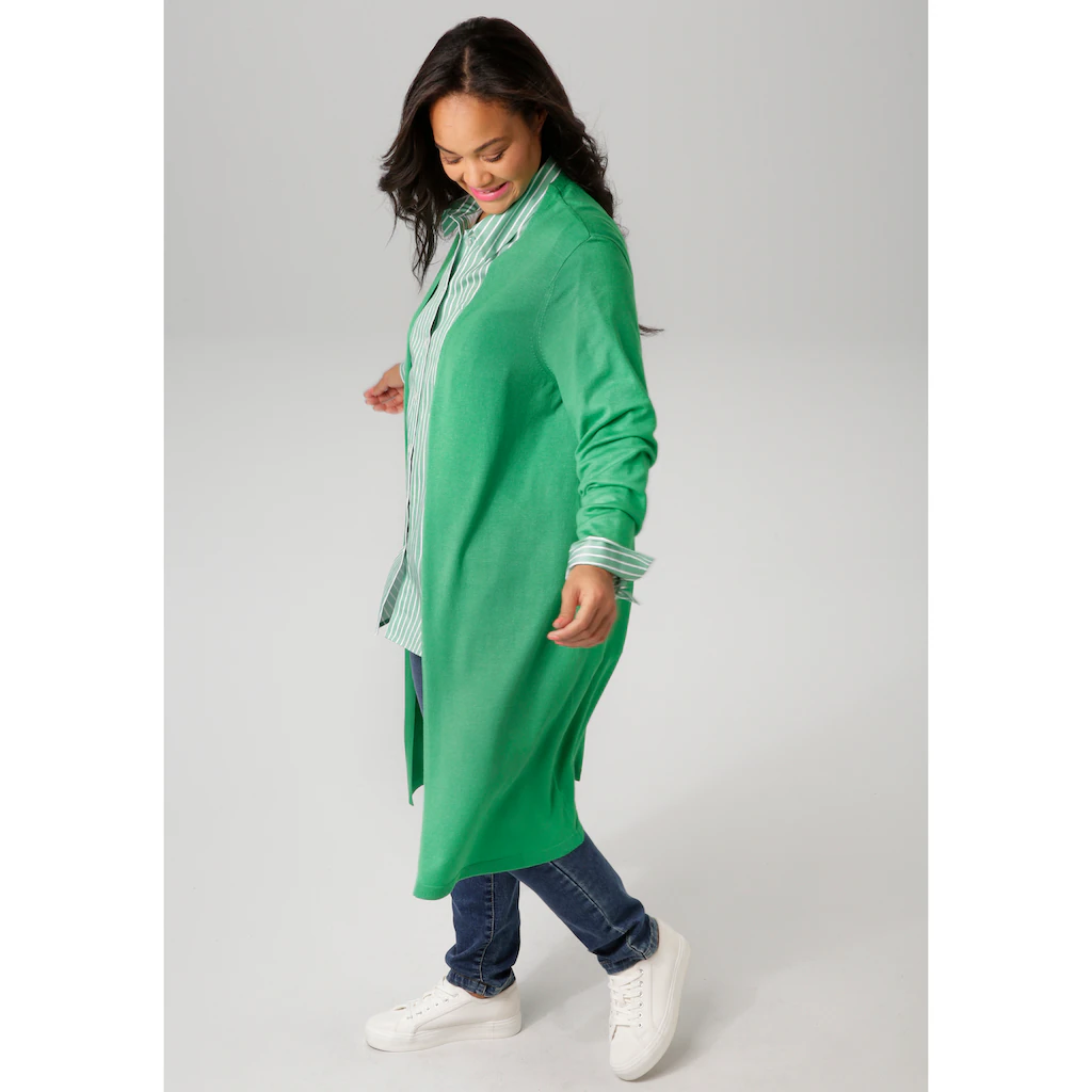 Aniston PLUS Strickjacke in trendiger Farbpalette - NEUE KOLLEKTION Neuheiten