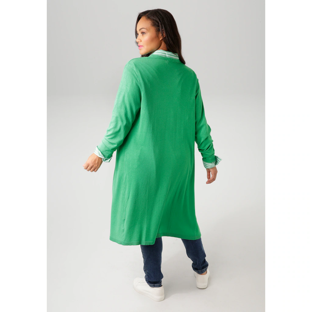 Aniston PLUS Strickjacke in trendiger Farbpalette - NEUE KOLLEKTION Neuheiten