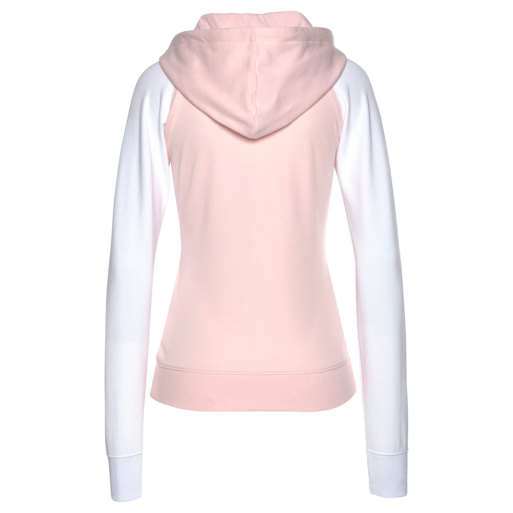 Bench. Loungewear Kapuzensweatjacke mit farblich abgesetzten Ärmeln Loungeanzug Saisonale Angebote