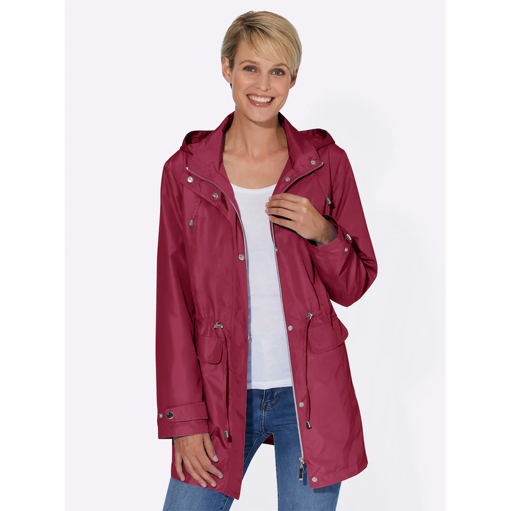 Classic Basics Langjacke mit Kapuze Kauf eins, bekomm eins gratis