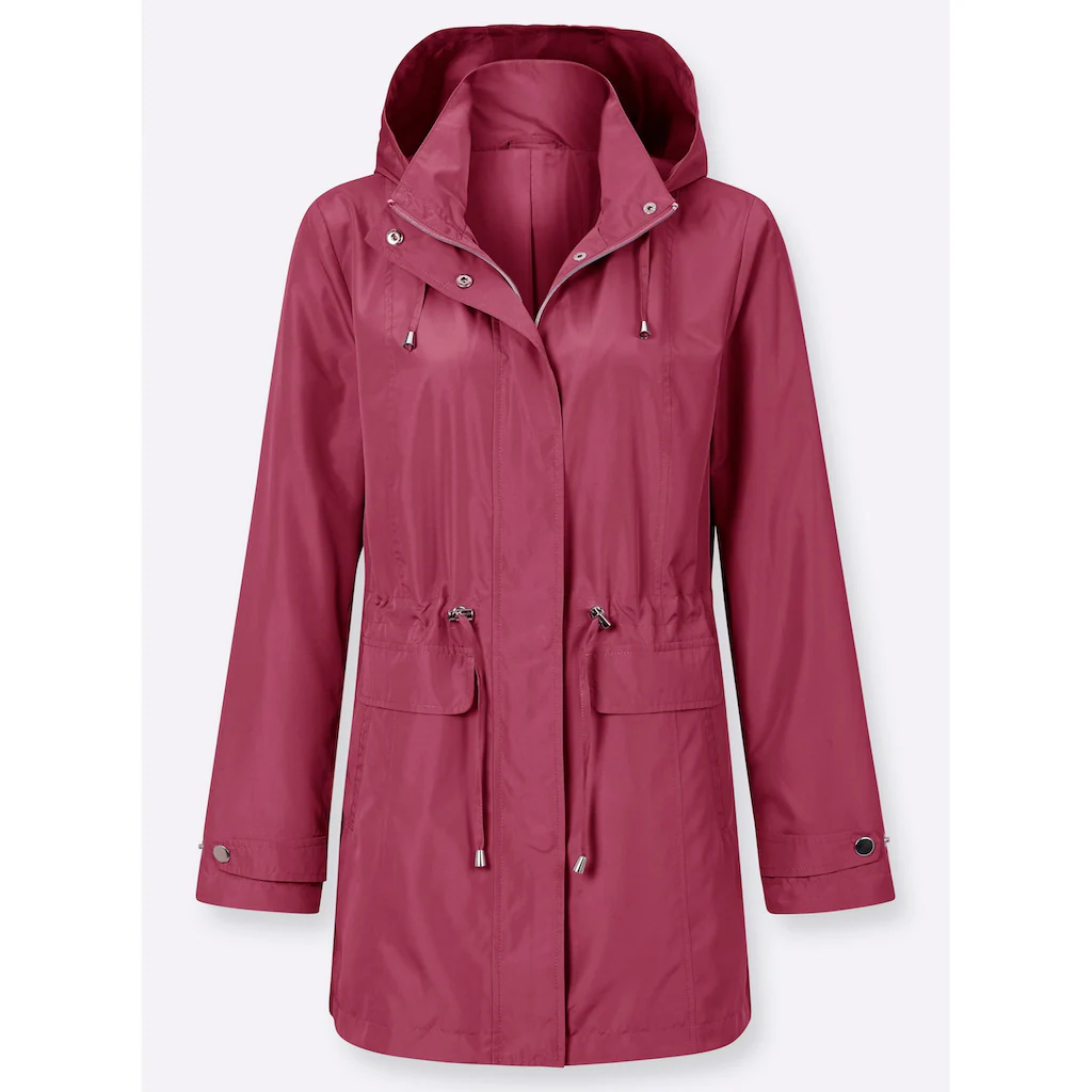 Classic Basics Langjacke mit Kapuze Kauf eins, bekomm eins gratis