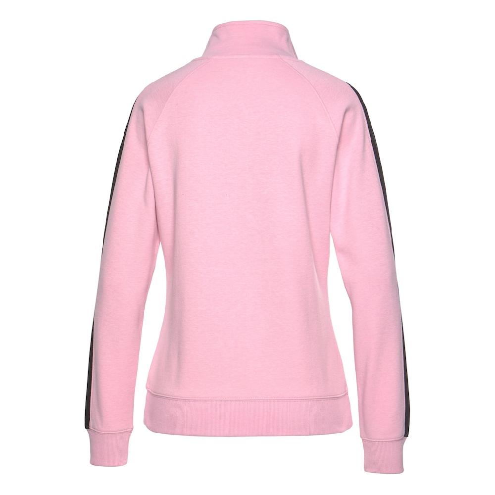 Bench. Loungewear Sweatjacke mit Seitenstreifen und Stehkragen Loungeanzug Riesige Ersparnisse