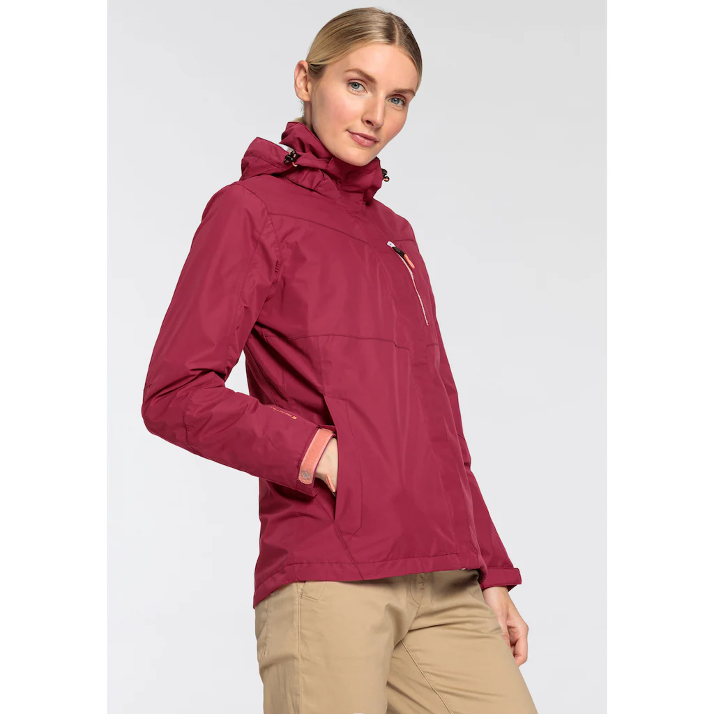 Killtec Regenjacke mit Kapuze Wasser- & winddicht & leicht & abzippbarer Kapuze Zeitbegrenzte Promotion