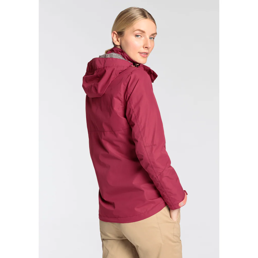 Killtec Regenjacke mit Kapuze Wasser- & winddicht & leicht & abzippbarer Kapuze Zeitbegrenzte Promotion