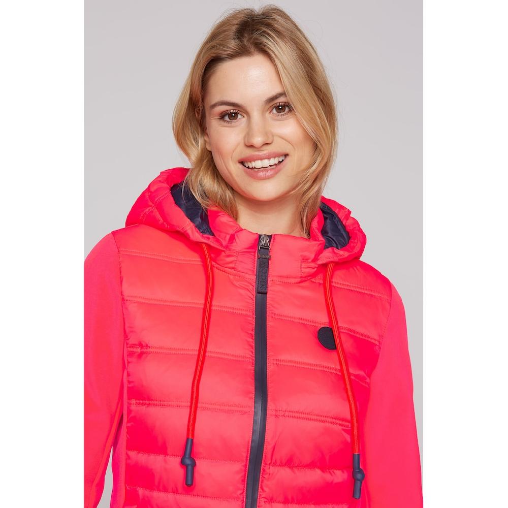 SOCCX Softshelljacke mit Kapuze mit abtrennbarer Kapuze Bis zu 50% Rabatt