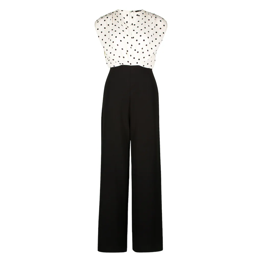 Zero Overall »zero Jumpsuit 2 in 1 Optik 30 Inch« (1 tlg.) Wickeldesign Discount Store für neue Produkte