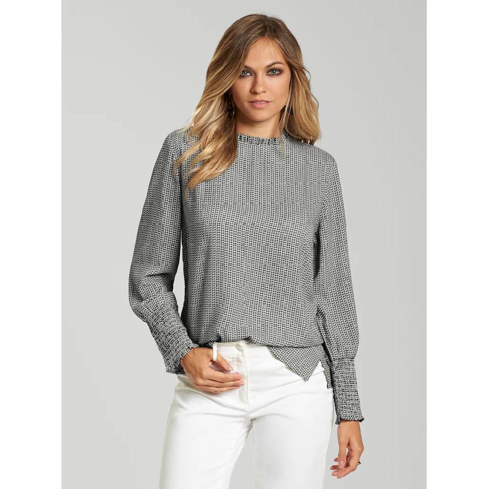 creation L Rüschenbluse 50% Rabatt mit kostenlosem Versand
