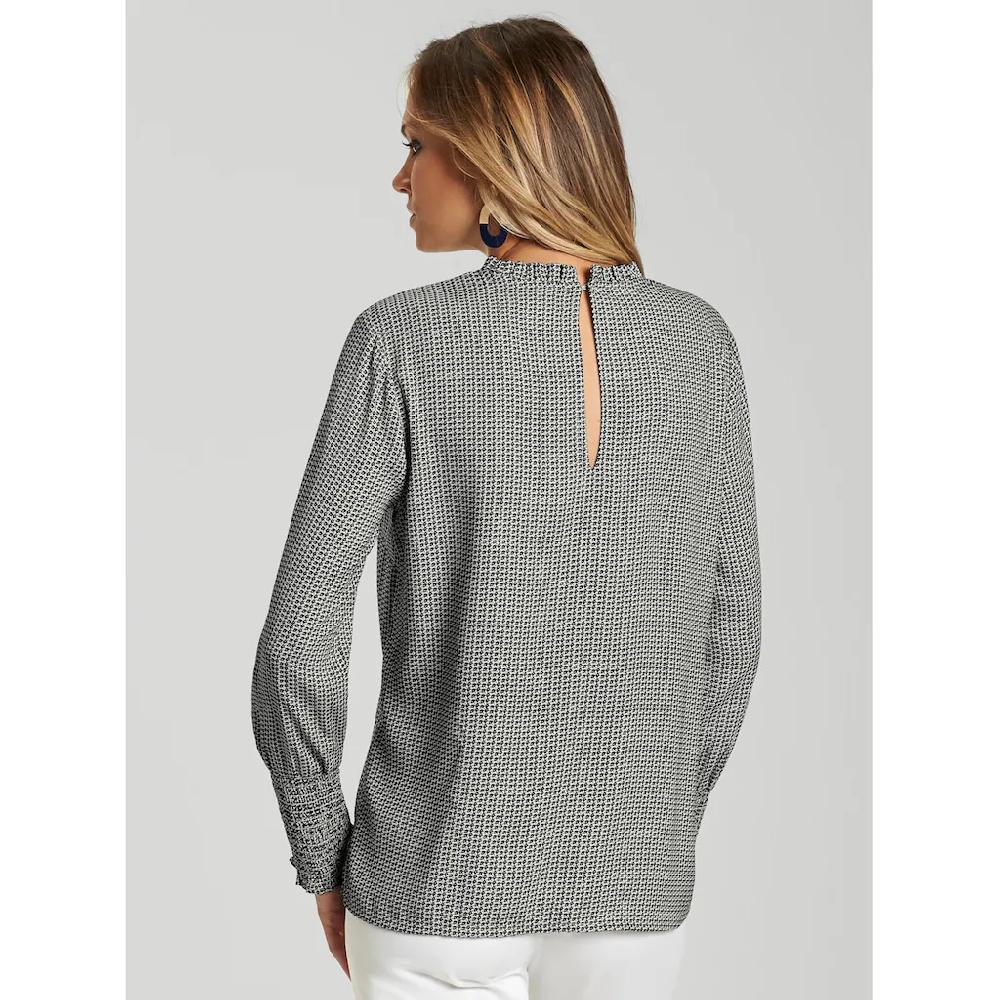 creation L Rüschenbluse 50% Rabatt mit kostenlosem Versand