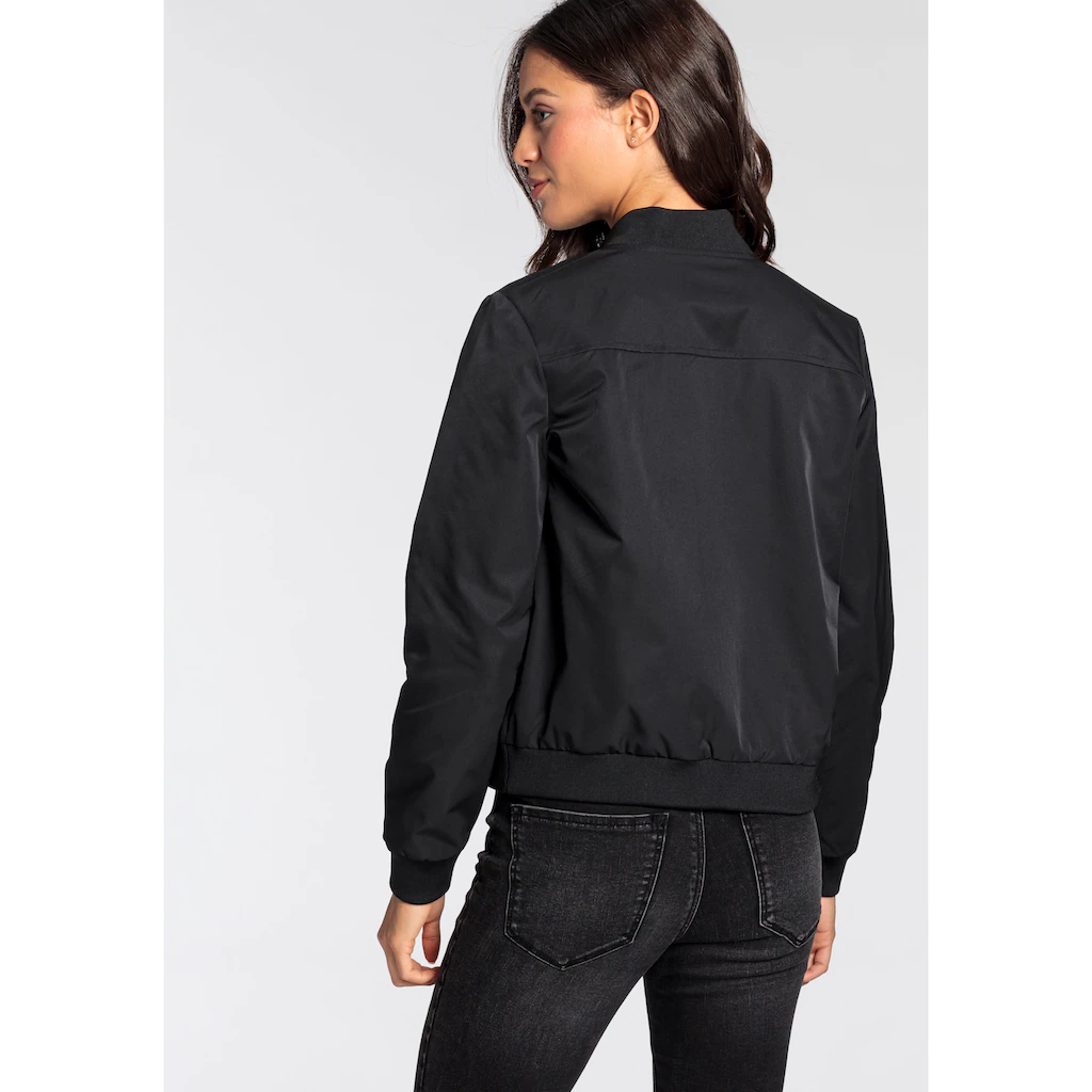 AJC Blouson modischer Look mit Rippkragen praktische Eingrifftaschen Fabrikladen