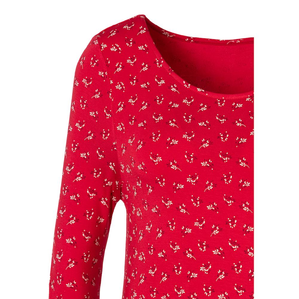 LASCANA 3/4-Arm-Shirt »mit kleinem Cut-Out am Ärmelsaum« aus weichem Viskose-Stretch Begrenzt auf 3 Tage