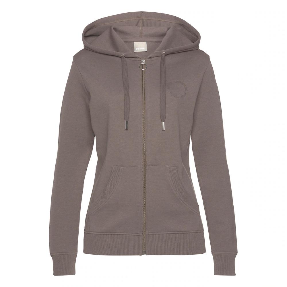 Bench. Loungewear Kapuzensweatjacke mit Logo und Kängurutasche Loungewear Online