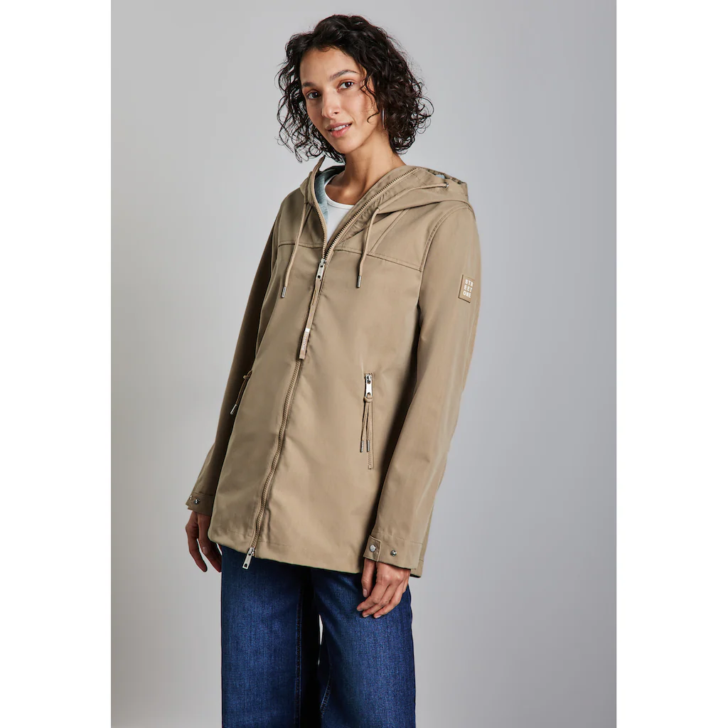 STREET ONE Kurzjacke mit Kapuze mit Kapuze mit Tunnelzugband Meist gekauft