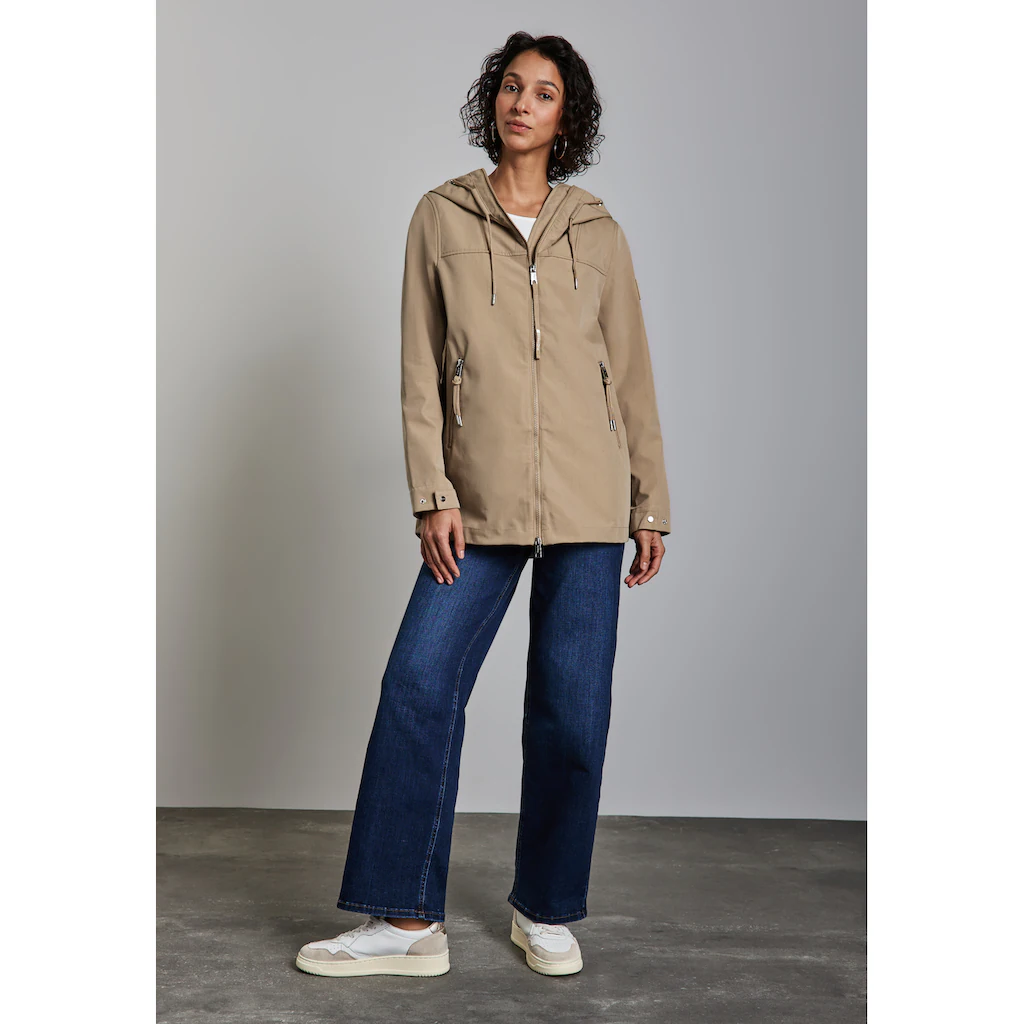 STREET ONE Kurzjacke mit Kapuze mit Kapuze mit Tunnelzugband Meist gekauft