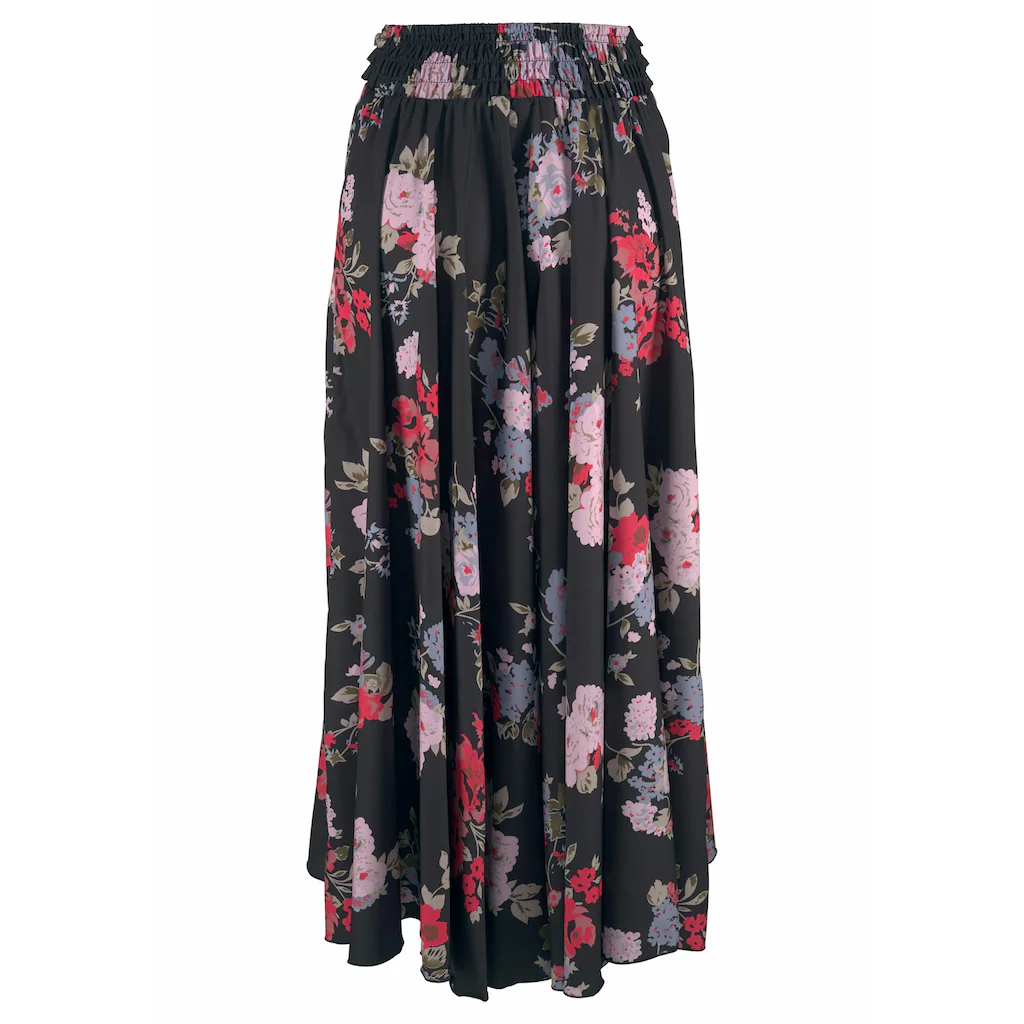 LASCANA Hosenrock mit Blumenprint Culotte extraweites Bein Fabrikpreis