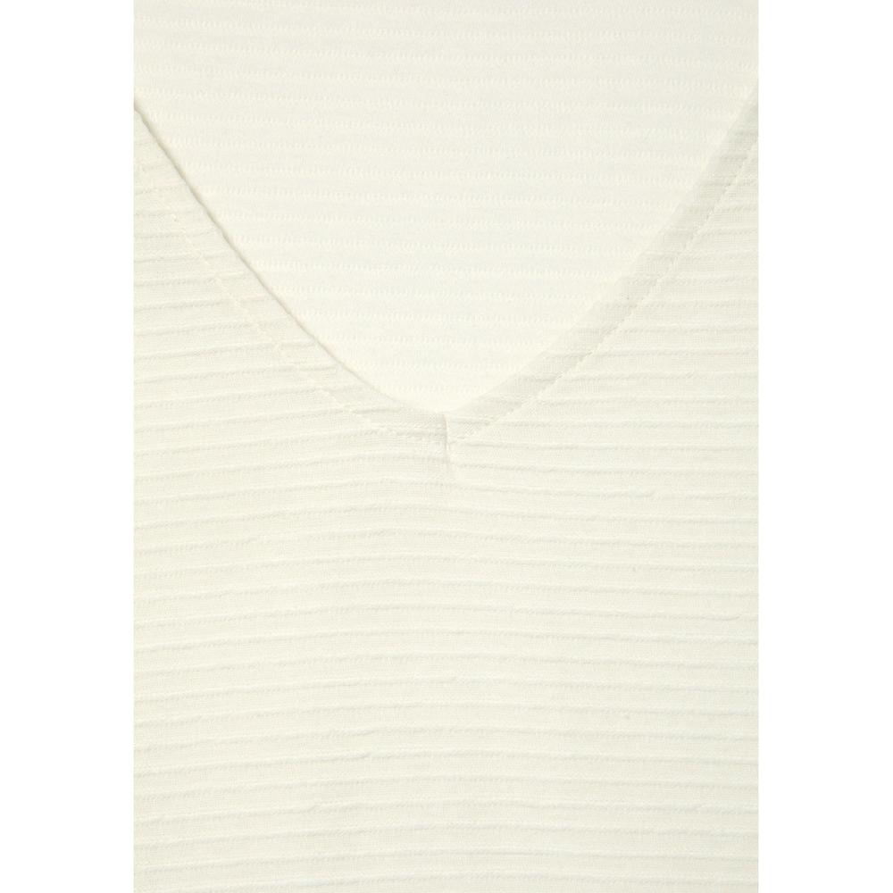 LASCANA Langarmshirt »mit Streifenstruktur« aus weicher Baumwoll-Qualität Großer Ausverkauf