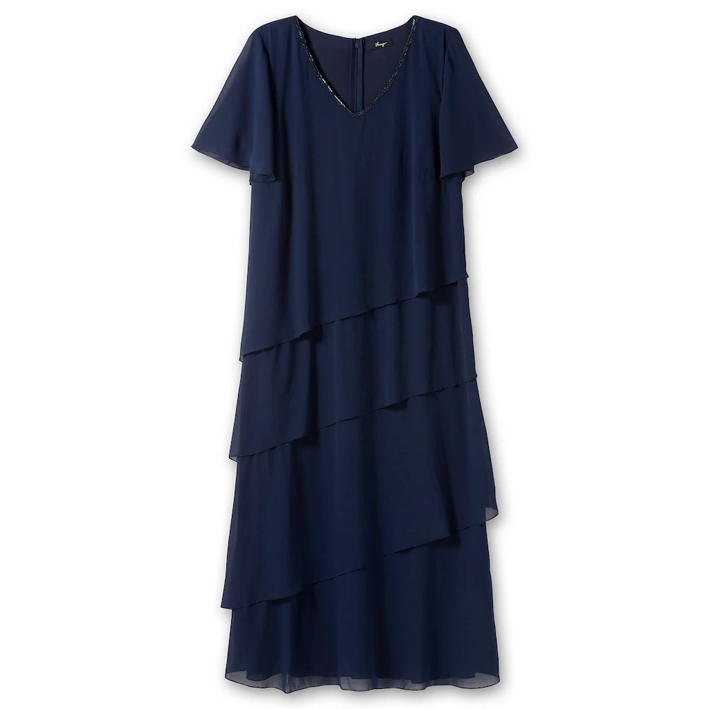 Sheego Cocktailkleid »Große Größen« in Maxi-Länge Flash Sale