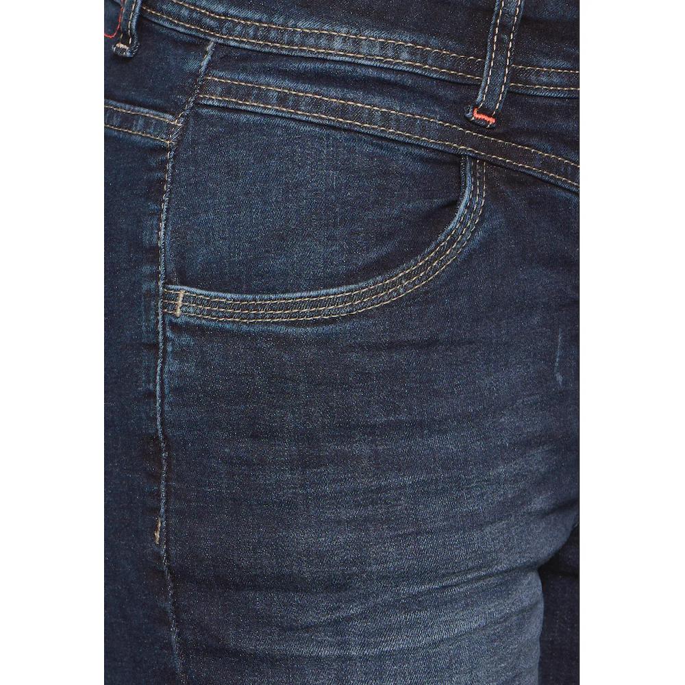 Cecil Slim-fit-Jeans »Style Vicky« in blauer Waschung Sonderangebote