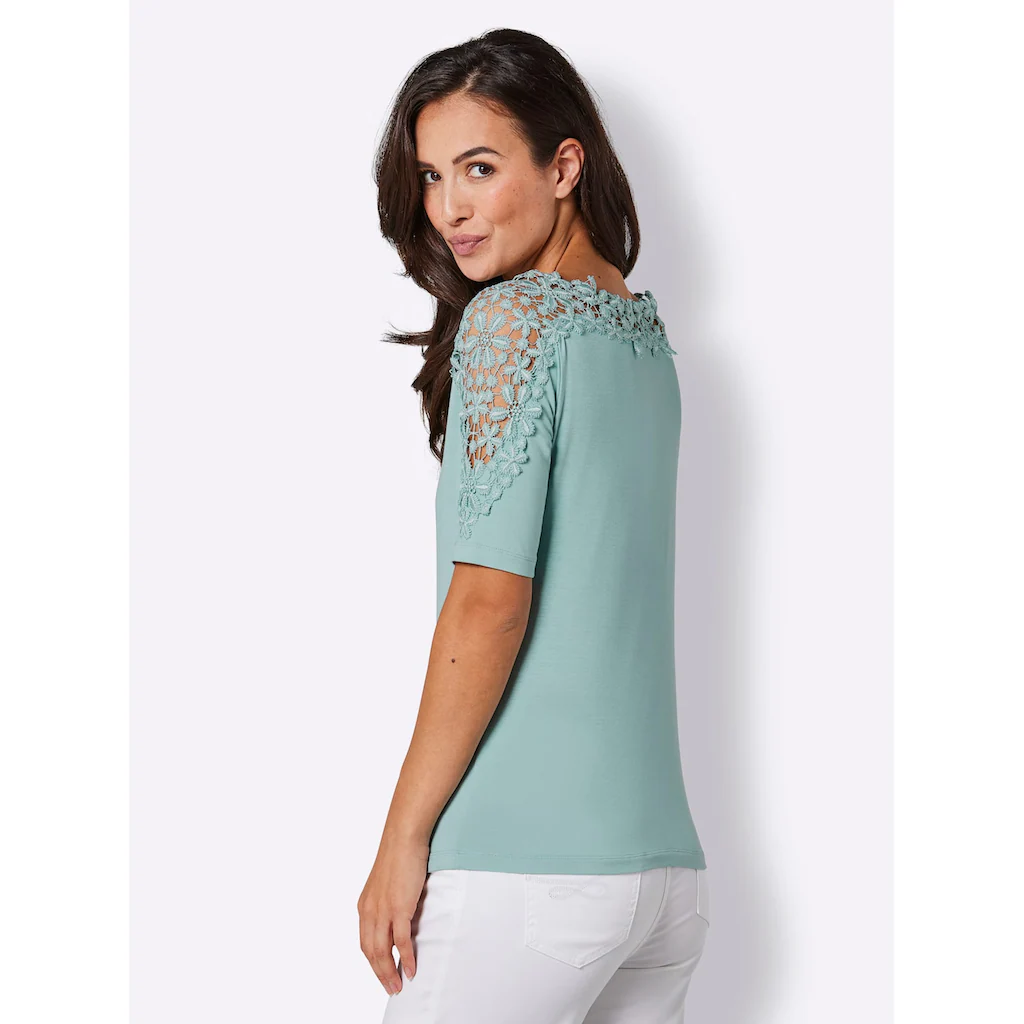 CREATION L PREMIUM 3/4-Arm-Shirt »Lyocell-Shirt« (1 tlg.) Wochenangebot