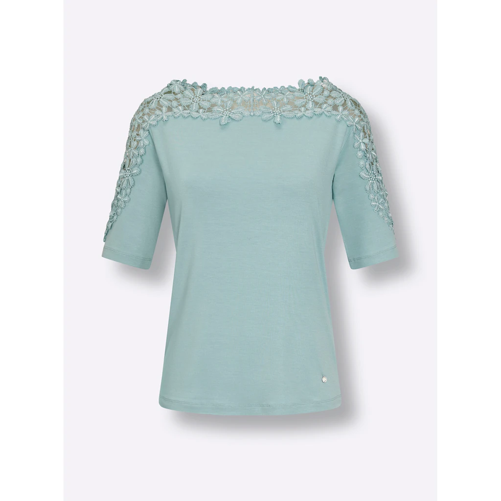 CREATION L PREMIUM 3/4-Arm-Shirt »Lyocell-Shirt« (1 tlg.) Wochenangebot