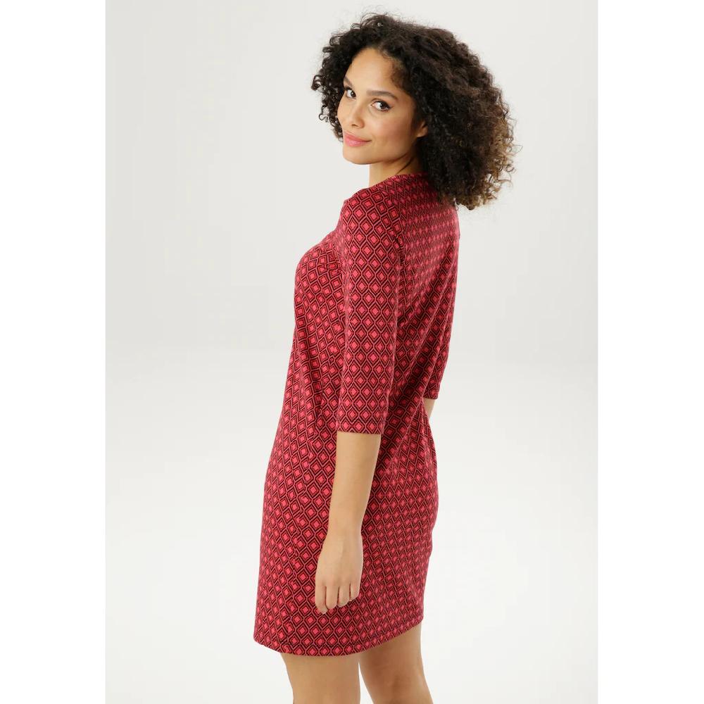 Aniston SELECTED Jerseykleid in Jacquard-Qualität Letzte 3 Tage
