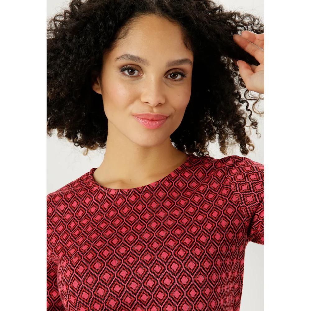 Aniston SELECTED Jerseykleid in Jacquard-Qualität Letzte 3 Tage