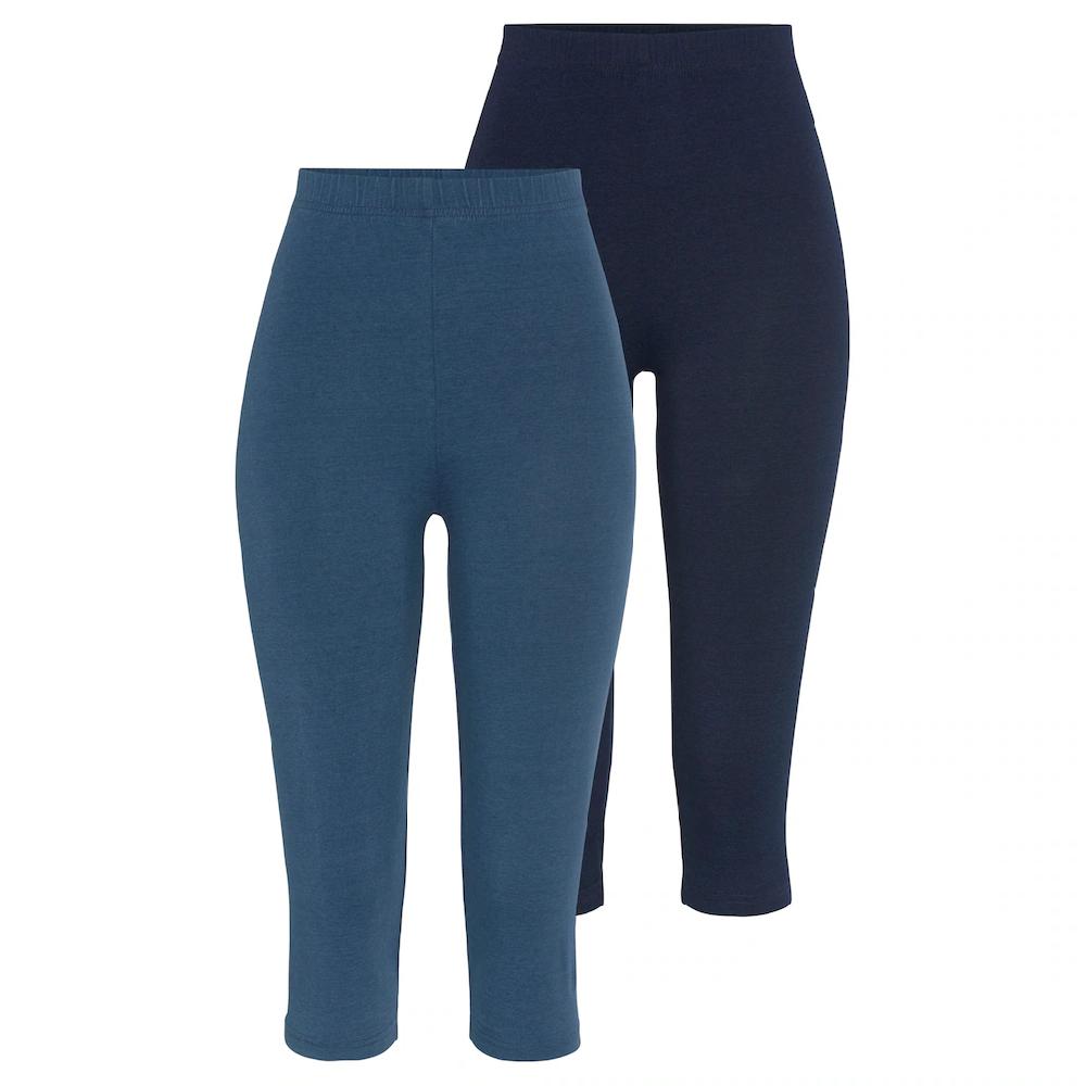 Vivance active Caprileggings (2er-Pack) mit Gummibund Loungewear Neueste Stile