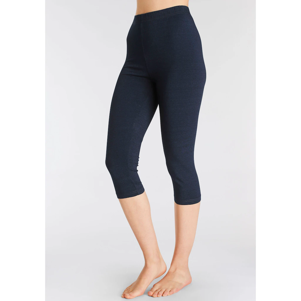 Vivance active Caprileggings (2er-Pack) mit Gummibund Loungewear Neueste Stile