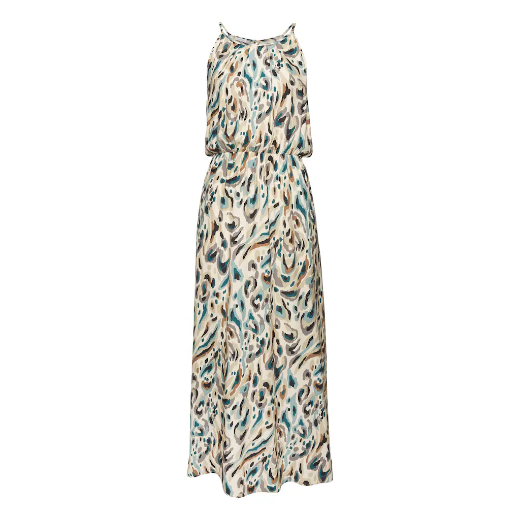 LASCANA Maxikleid aus gewebter Viskose leichtes Sommerkleid mit Alloverdruck Nur für heute