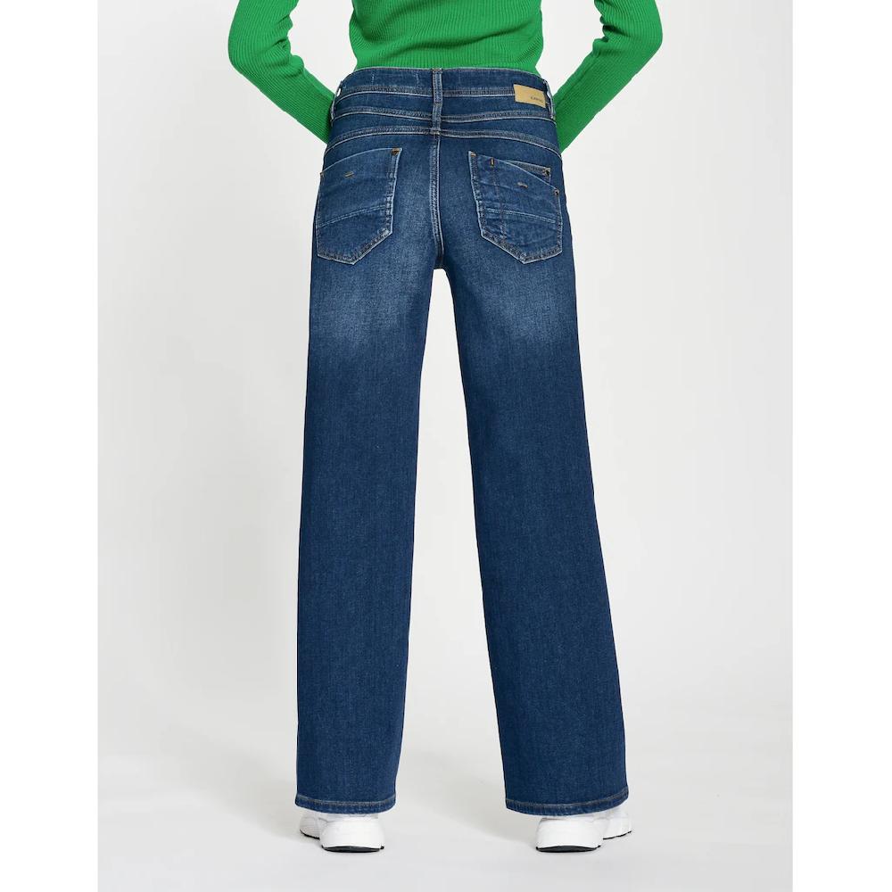 GANG 5-Pocket-Jeans »94AMELIE WIDE« aus weichem SWEAT Denim Black Friday Preise