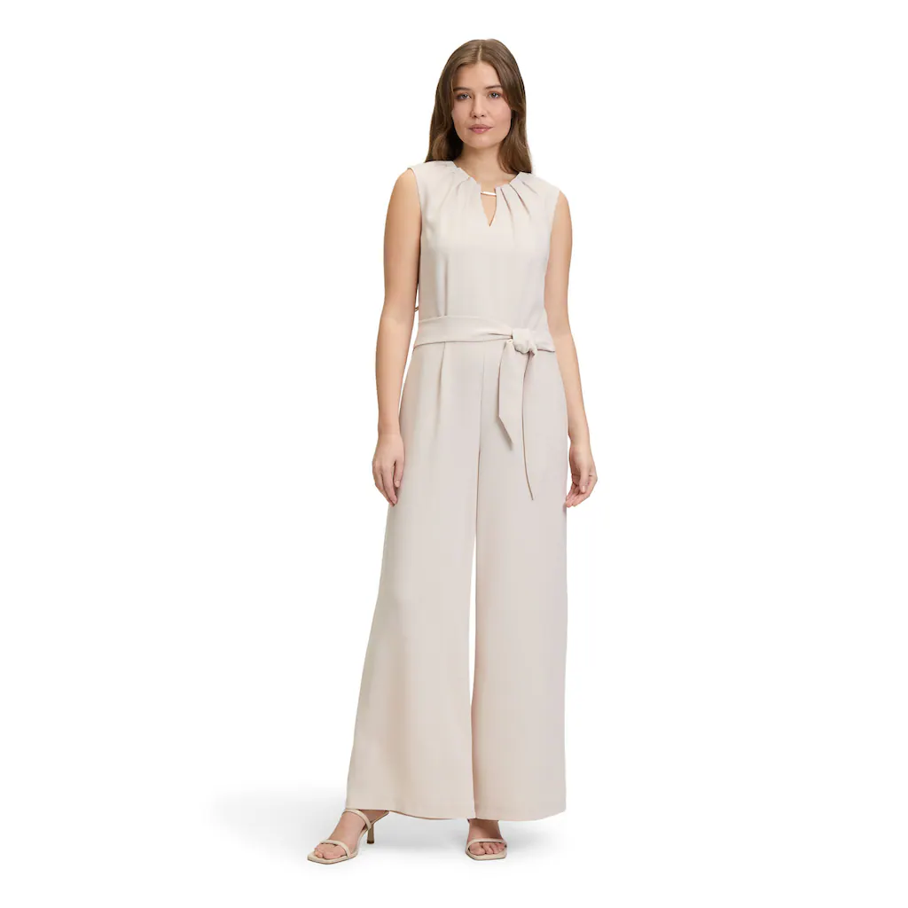 Betty&Co Overall »Betty & Co Jumpsuit ohne Arm« (1 tlg.) Falten Im Verkauf
