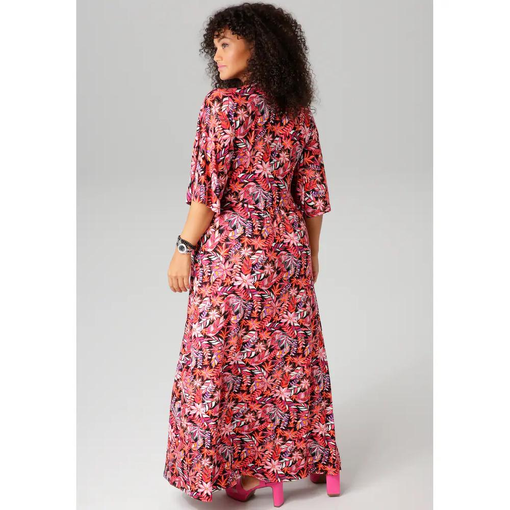 Aniston PLUS Sommerkleid in trendy Maxilänge - NEUE KOLLEKTION Outlet