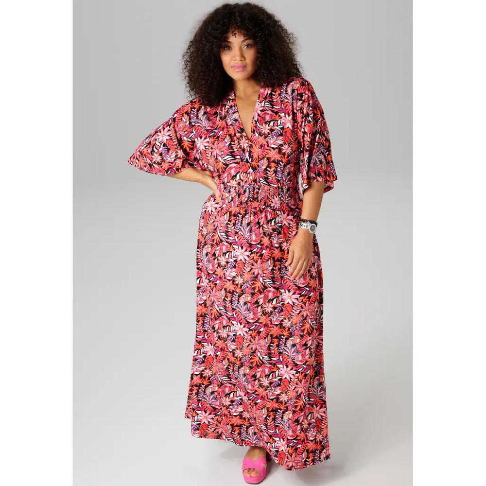 Aniston PLUS Sommerkleid in trendy Maxilänge - NEUE KOLLEKTION Outlet