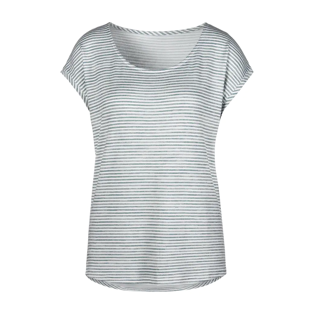 Vivance Kurzarmshirt »mit Streifendesign« aus weicher Viskose-Qualität Versandkostenfrei