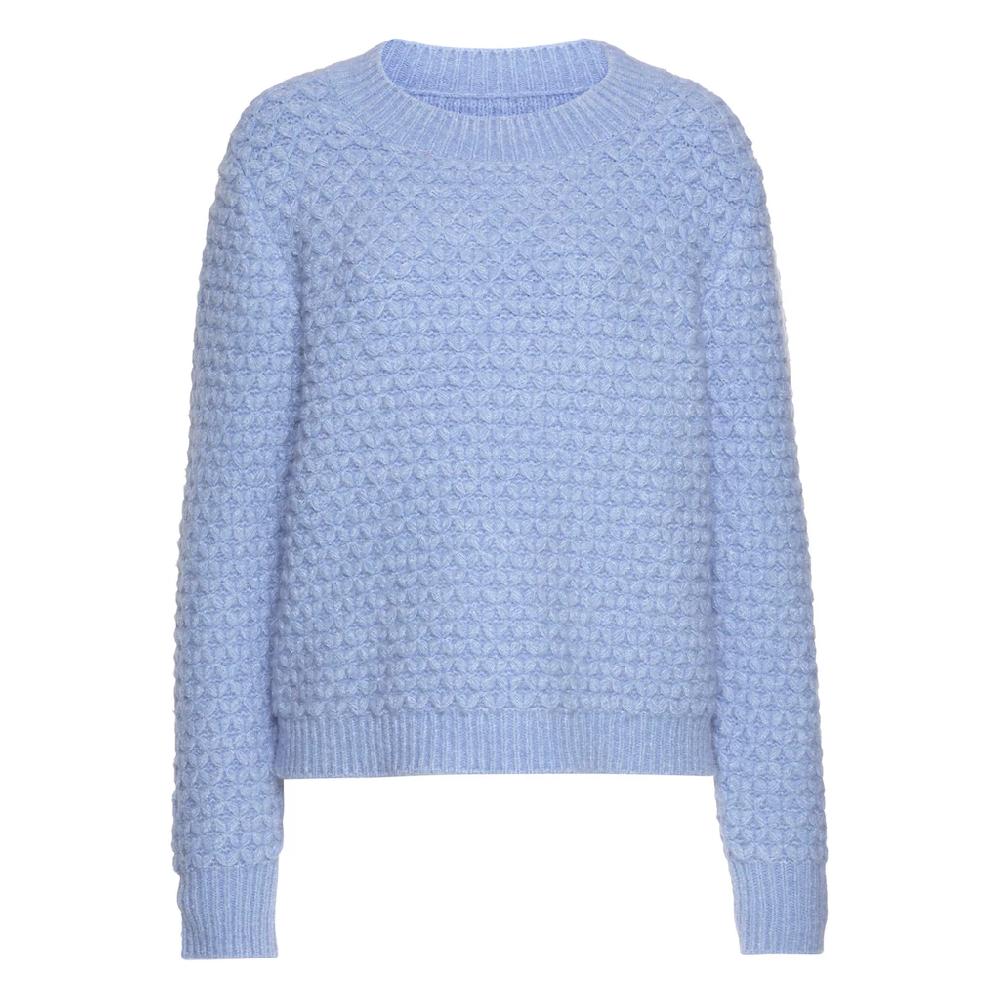 Vivance Rundhalspullover mit besonderem Strickmuster lockere Passform Begrenztes Angebot
